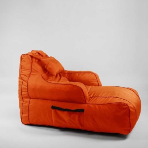 Fotoliu Player Pufrelax, Material Impermeabil - Neon Orange - Img 3