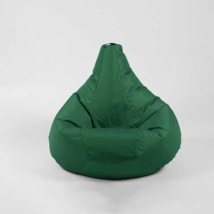 Fotoliu puf copii, Nirvana Light Pufrelax, Material Impermeabil - Smarald - Img 2