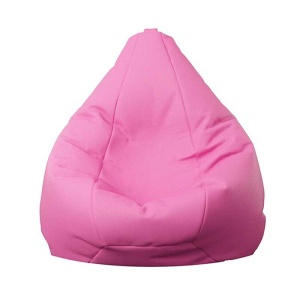 Fotoliu puf copii, Nirvana Light Pufrelax, Material Piele ecologica - Roz - Img 2