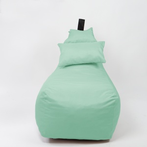 Fotoliu puf, Pufrelax Miraggio, perna inclusa, material impermeabil - Verde menta - Img 2