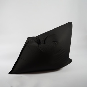 Fotoliu tip Perna Magic Pillow, Material Impermeabil - Negru - Img 4
