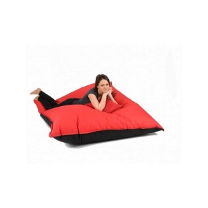 Fotoliu tip Perna Magic Pillow, Material Piele ecologica - Bloody Red - Img 3