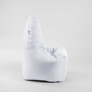 Fotoliu tip Scaun Sunlounger, Material Impermeabil - Alb - Img 2