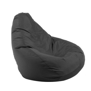 Nirvana Hobbit Pufrelax bean bag, Waterproof material - Dark Grey