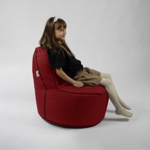 OK Junior bean bag, Waterproof material - Red - Img 5