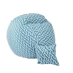 Set Fotoliu Matusalem cu Perna, Material Textil - Zippity Turquoise - Img 1