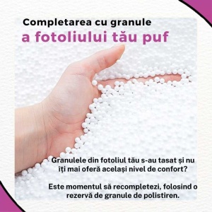 300 litri Rezerva granule polistiren - Umplutura 300 litri - Img 2