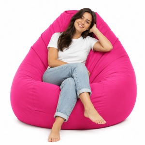 Fotoliu Nirvana Gigant, Material Impermeabil - Deep Pink