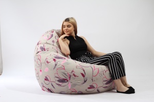 Fotoliu Nirvana Gigant, Material Textil - Flower Buds - Img 5