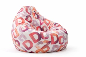 Fotoliu Nirvana Grande, Material Textil - Scarlet Letters