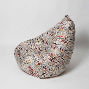 Fotoliu Nirvana Hobbit, Material textil - Scarlet Luck - Img 3