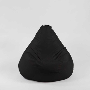 Fotoliu Nirvana Hobbit Pufrelax, Material Impermeabil - Negru - Img 2