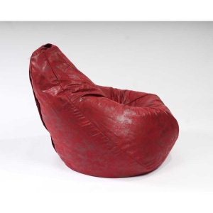 Fotoliu Nirvana Hobbit Pufrelax, Material Textil - Cranberry - Img 4