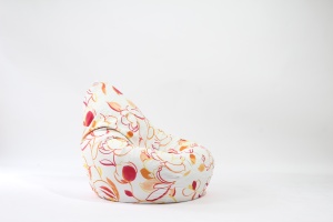 Fotoliu Nirvana Hobbit Pufrelax, Material Textil - Lively Blossom - Img 2