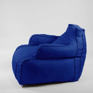 Fotoliu Player Mini Pufrelax, Material Impermeabil - Blue Royal - Img 4