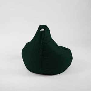 Fotoliu puf copii, Nirvana Light Pufrelax, Material Impermeabil - Verde Tuborg - Img 3