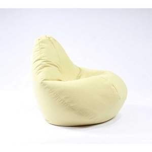 Fotoliu puf copii, Nirvana Light Pufrelax, Material Textil - Lemon - Img 2