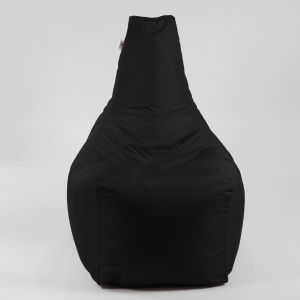 Fotoliu puf, Sunlounger EVO XL, umplutura de burete Memory Mix, Material Impermeabil - Negru - Img 4