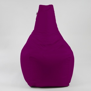 Fotoliu puf, Sunlounger EVO XL, umplutura de burete Memory Mix, material impermeabil, Magenta - Img 2