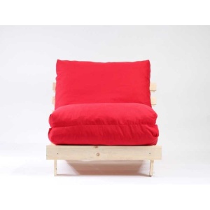 Fotoliu Pufrelax Sezlong Lemn Fubsy, Material Textil - Montana Red - Img 3