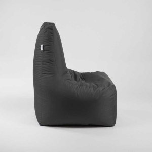 Fotoliu tip Scaun Sunlounger EVO, Material Impermeabil - Gri inchis - Img 2