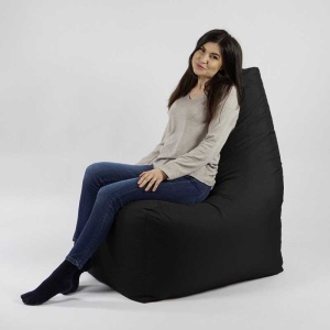 Fotoliu tip Scaun Sunlounger EVO XL, Material Impermeabil - Negru - Img 5