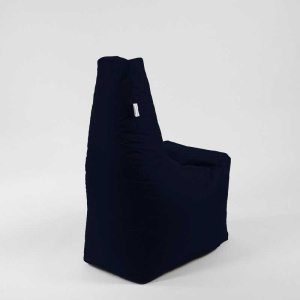 Fotoliu tip Scaun Sunlounger, Material Impermeabil - Bleumarin - Img 3