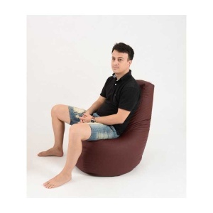 Fotoliu tip Scaun Sunlounger, Material Piele Ecologica - Burgundy - Img 2