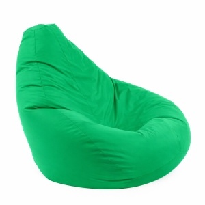 Kids' bean bag chair, Nirvana Light Pufrelax, Waterproof material - Emerald