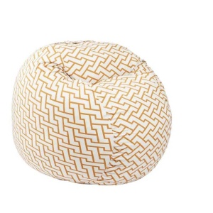 King Size bean bag, Textile material - Zappity Orange