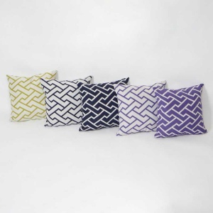 Perna decorativa 40x40 cm, Material textil - Zippity Navy - Img 4