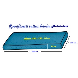Set Fotoliu Matusalem cu Otoman (suport picioare), Material Textil - Tigereye - Img 5