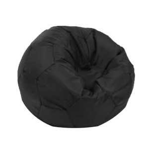 Telstar Ball Junior bean bag, Waterproof material - Black