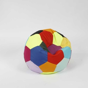 Telstar Ball Junior bean bag, Waterproof material - Mosaic