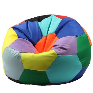 Telstar Ball XL bean bag, Waterproof material - Mosaic