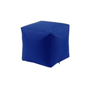 Cube XL Stool, Waterproof material - Blue Royal