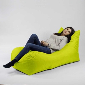 Fotoliu Looloop Pufrelax, Material Impermeabil - Verde neon - Img 6