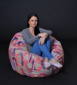 Fotoliu Matusalem, Material Textil - Crimson - Img 2