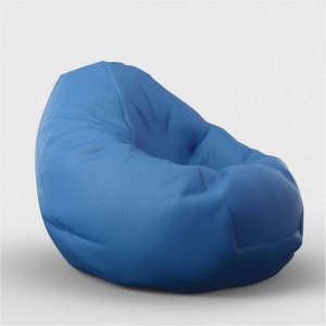 Fotoliu Nirvana Gigant, Material Piele ecologica - Blue - Img 4