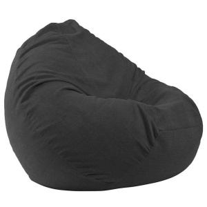 Fotoliu Nirvana Gigant, Material Textil - Eerie Black - Img 1