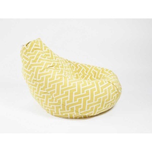 Fotoliu Nirvana Hobbit Pufrelax, Material Textil - Zippity Yellow - Img 3