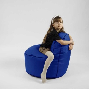 Fotoliu OK Junior, Material Impermeabil - Blue Royal - Img 6