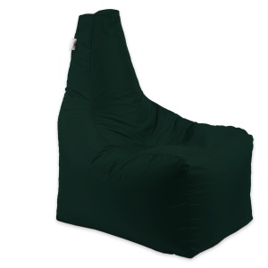 Fotoliu puf, Sunlounger EVO XL, umplutura de burete Memory Mix, Material Impermeabil - Verde Tuborg