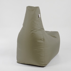 Fotoliu puf, Sunlounger EVO XL, umplutura de burete Memory Mix, material impermeabil, Bej - Img 3