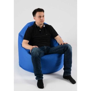Fotoliu Relaxo XL, Material Impermeabil - Electric Blue - Img 2
