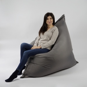 Fotoliu tip Perna Magic Pillow, Material Impermeabil - Grey - Img 7