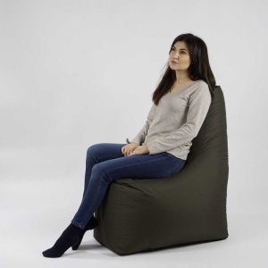 Fotoliu tip Scaun Sunlounger EVO, Material Impermeabil - Cappuccino - Img 5