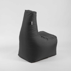 Fotoliu tip Scaun Sunlounger EVO, Material Impermeabil - Gri inchis - Img 3