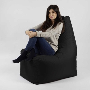 Fotoliu tip Scaun Sunlounger EVO XL, Material Impermeabil - Negru - Img 6