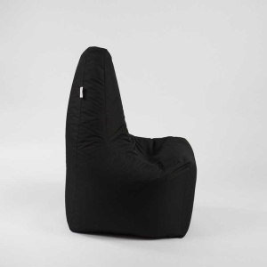 Fotoliu tip Scaun Sunlounger, Material Impermeabil - Negru - Img 2